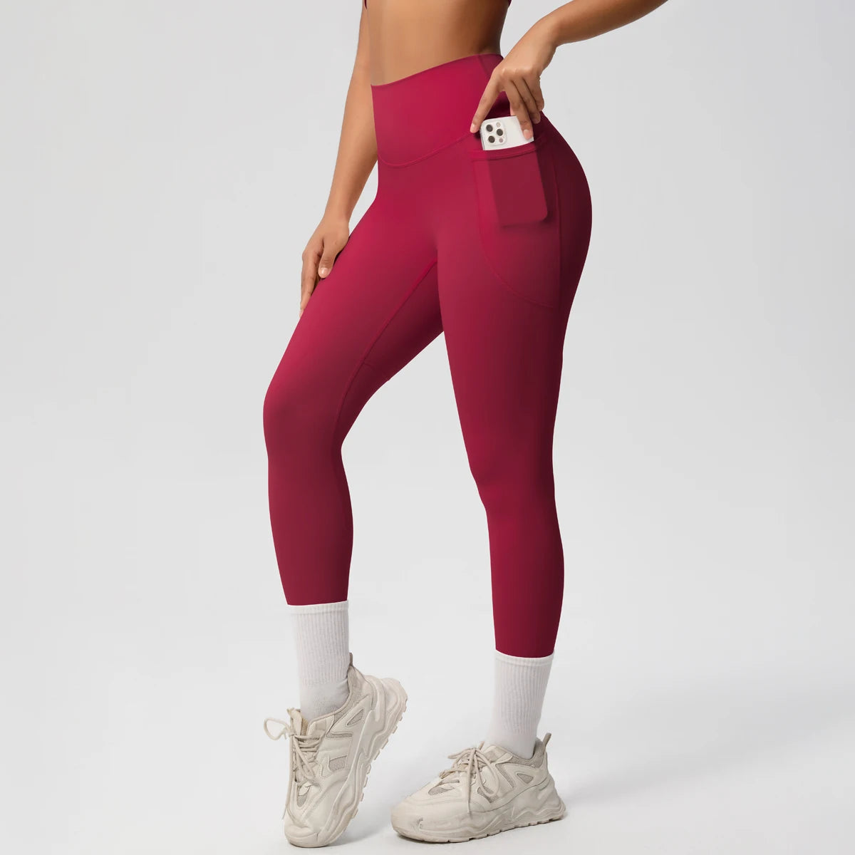 Essential Second-Skin High-Waist Legging with Pockets - NEOFORMA APPAREL