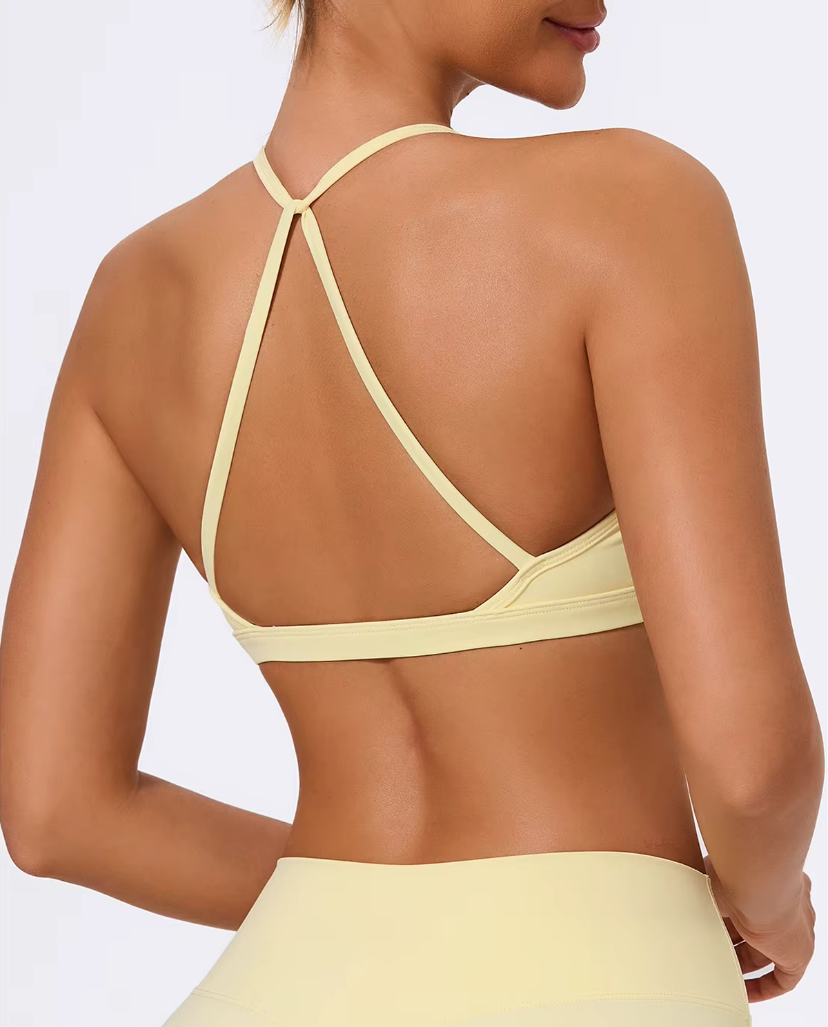 Crossover V-Neck Support Bra - NEOFORMA APPAREL