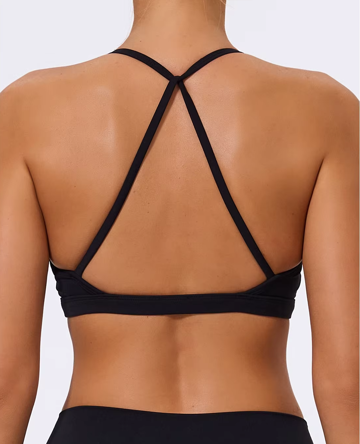 Crossover V-Neck Support Bra - NEOFORMA APPAREL