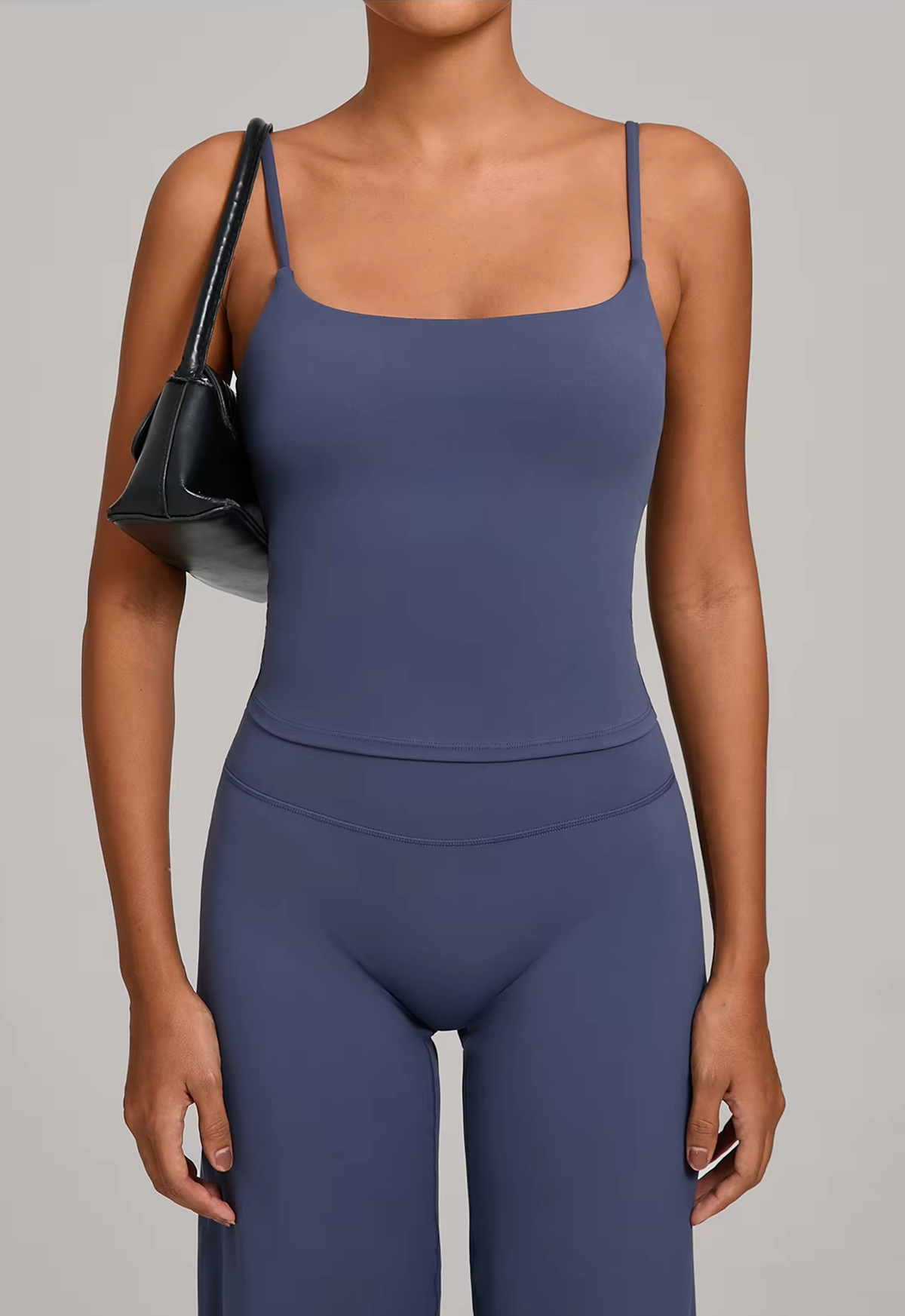 Essential Slim-Strap Square-Neck Tank - NEOFORMA APPAREL