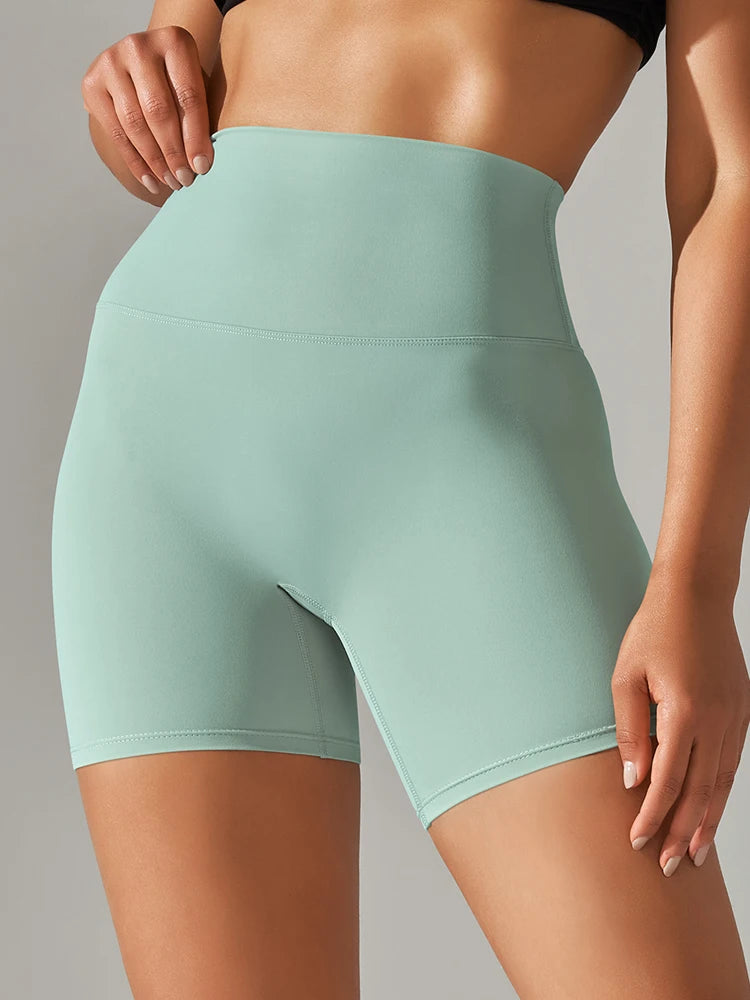 Essential Second Skin High-Waist Shorts - NEOFORMA APPAREL