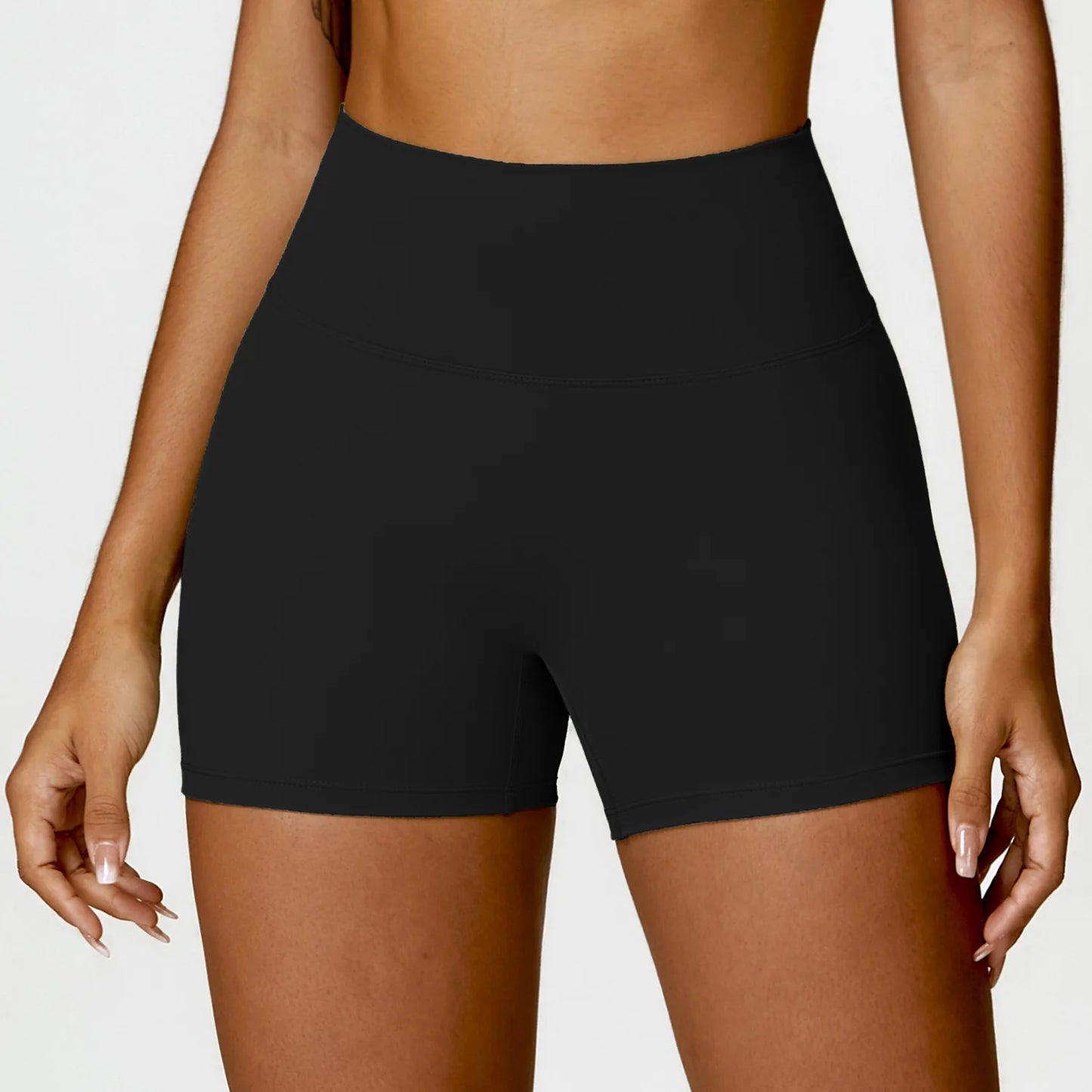 Essential Scrunch-Sculpt High-Waist Shorts - NEOFORMA APPAREL