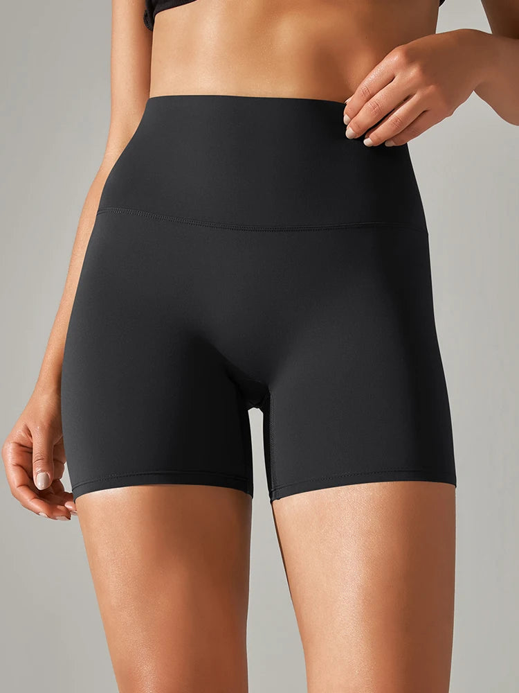 Essential Second Skin High-Waist Shorts - NEOFORMA APPAREL