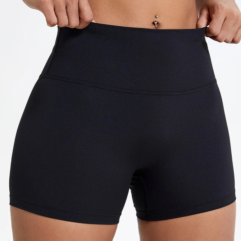 Essential Sculpt High-Waist Shorts - NEOFORMA APPAREL