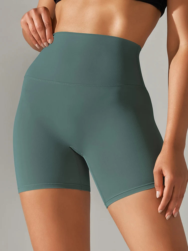 Essential Second Skin High-Waist Shorts - NEOFORMA APPAREL