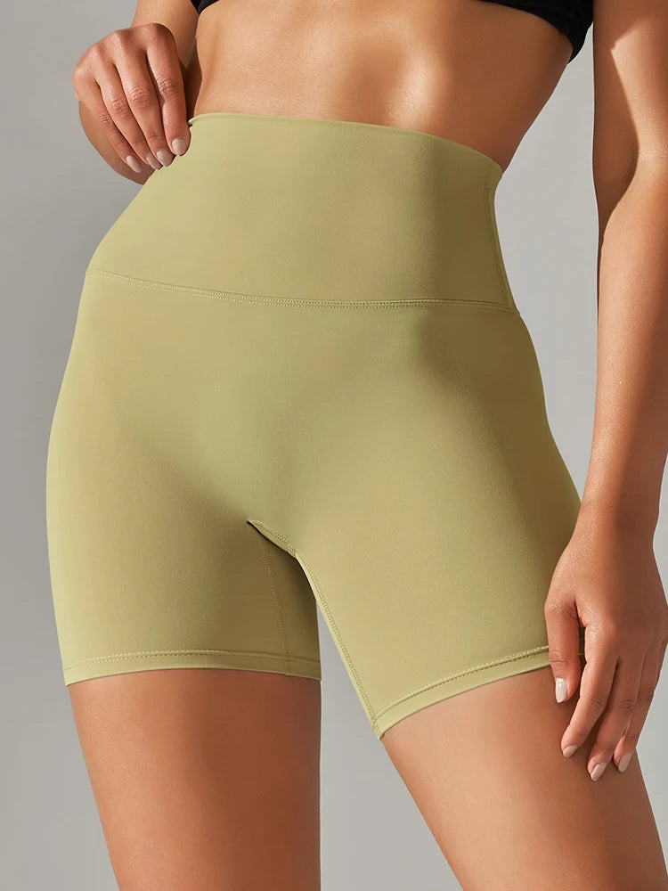 Essential Second Skin High-Waist Shorts - NEOFORMA APPAREL