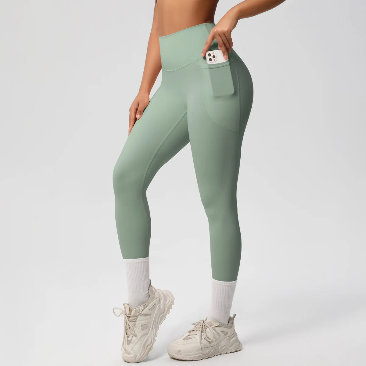 Essential Second-Skin High-Waist Legging with Pockets - NEOFORMA APPAREL