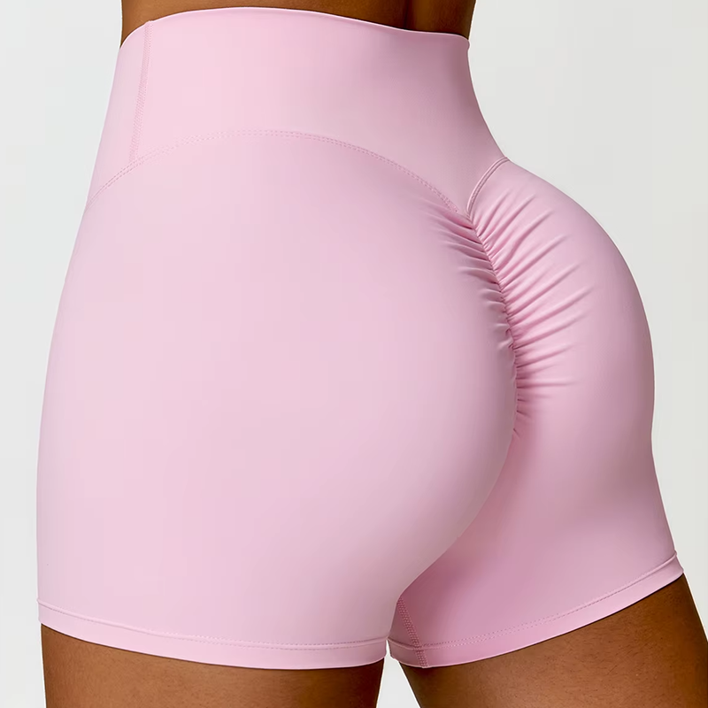 Essential Scrunch-Sculpt High-Waist Shorts - NEOFORMA APPAREL