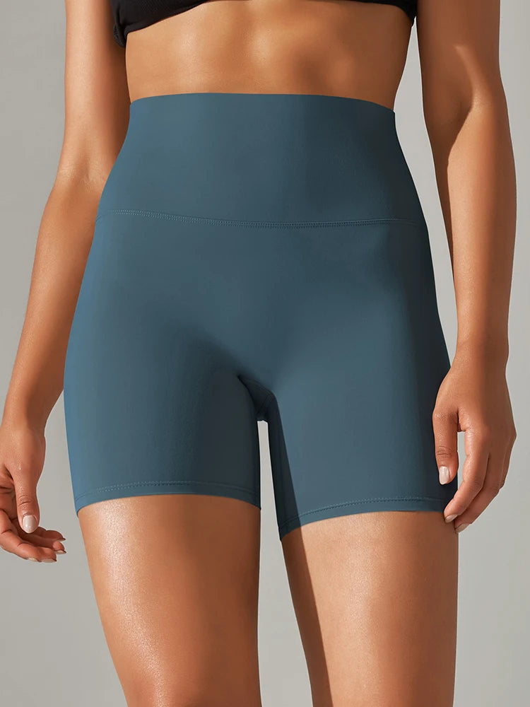 Essential Second Skin High-Waist Shorts - NEOFORMA APPAREL