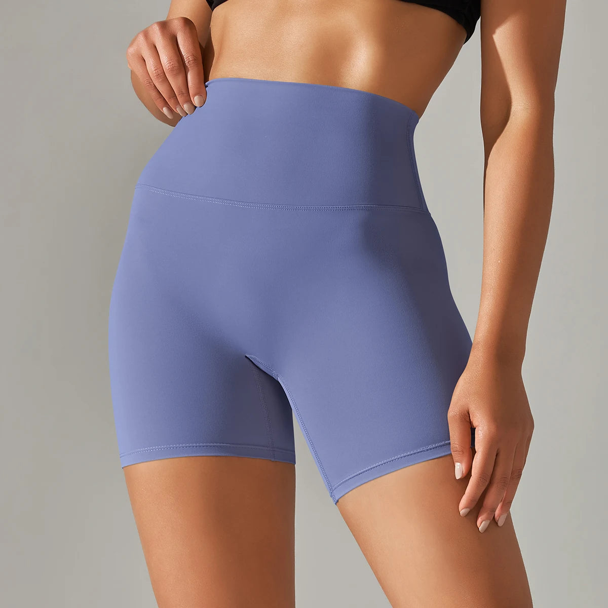 Essential Second Skin High-Waist Shorts - NEOFORMA APPAREL