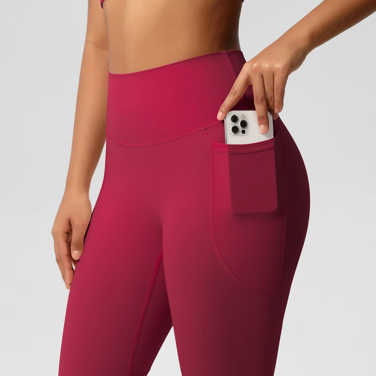 Essential Second-Skin High-Waist Legging with Pockets - NEOFORMA APPAREL