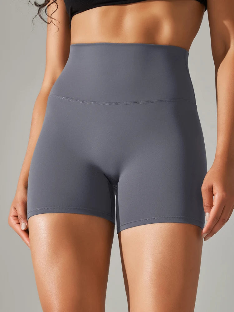 Essential Second Skin High-Waist Shorts - NEOFORMA APPAREL