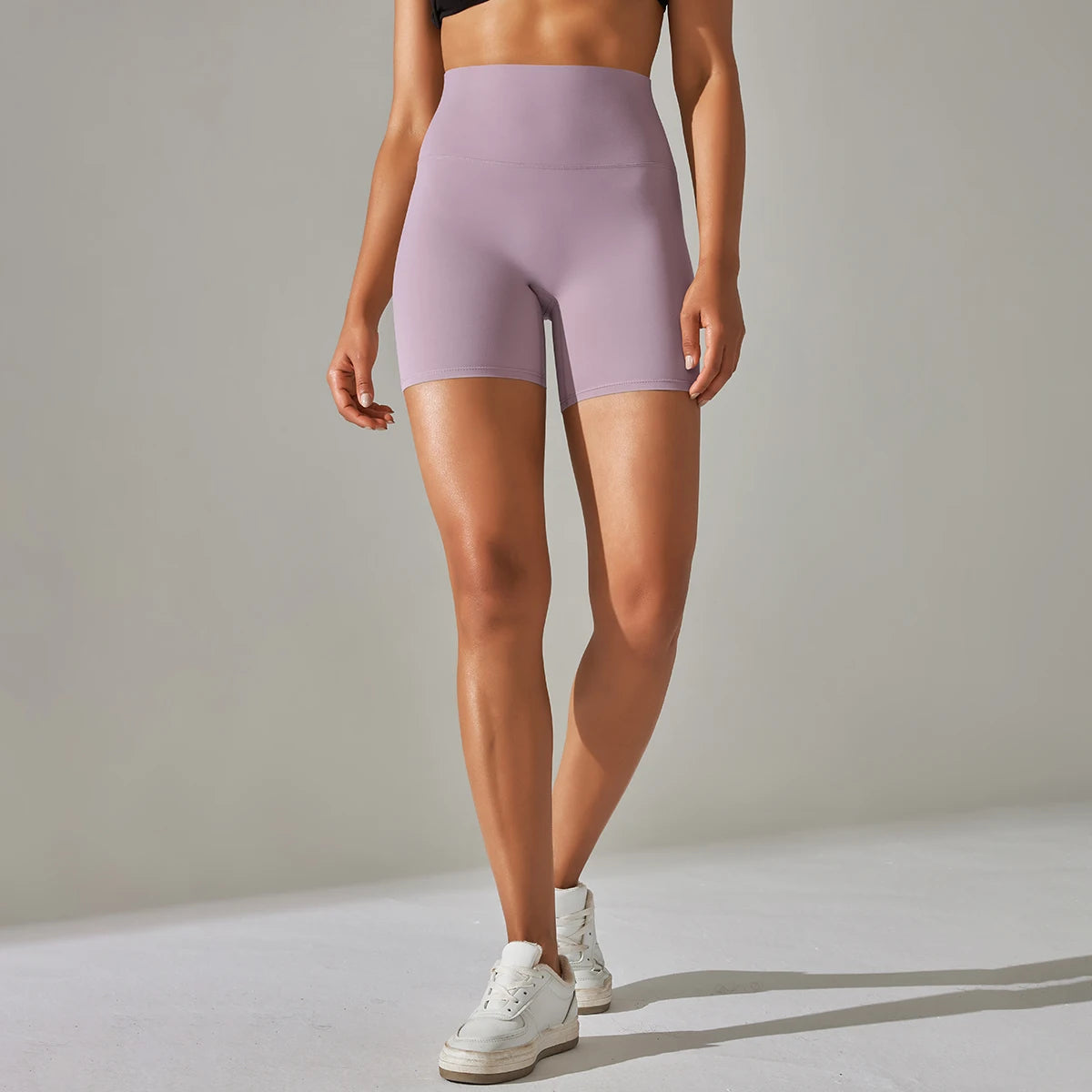 Essential Second Skin High-Waist Shorts - NEOFORMA APPAREL