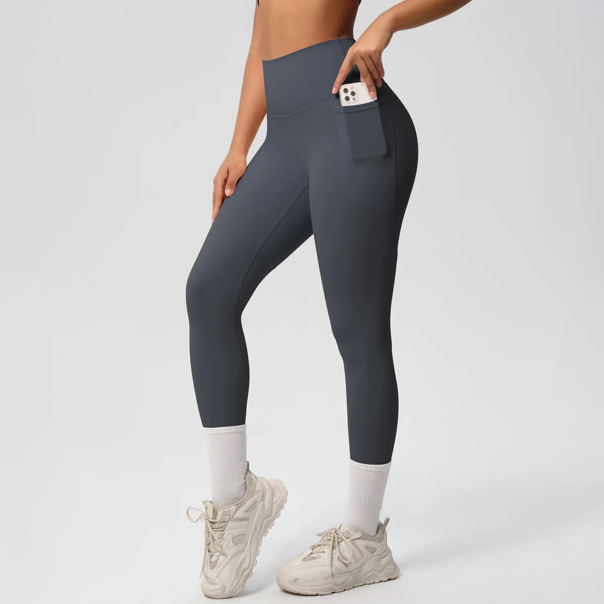 Essential Second-Skin High-Waist Legging with Pockets - NEOFORMA APPAREL